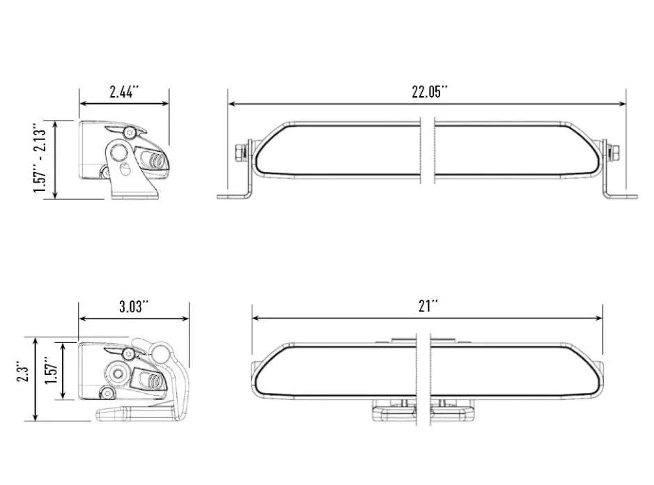 Linear Elite Light Bar (21") - Image 6