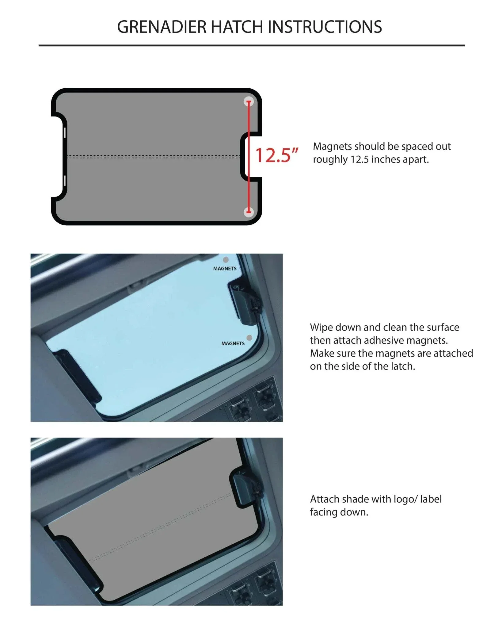 Safari Insulated Window Shades for INEOS Grenadier - Image 6