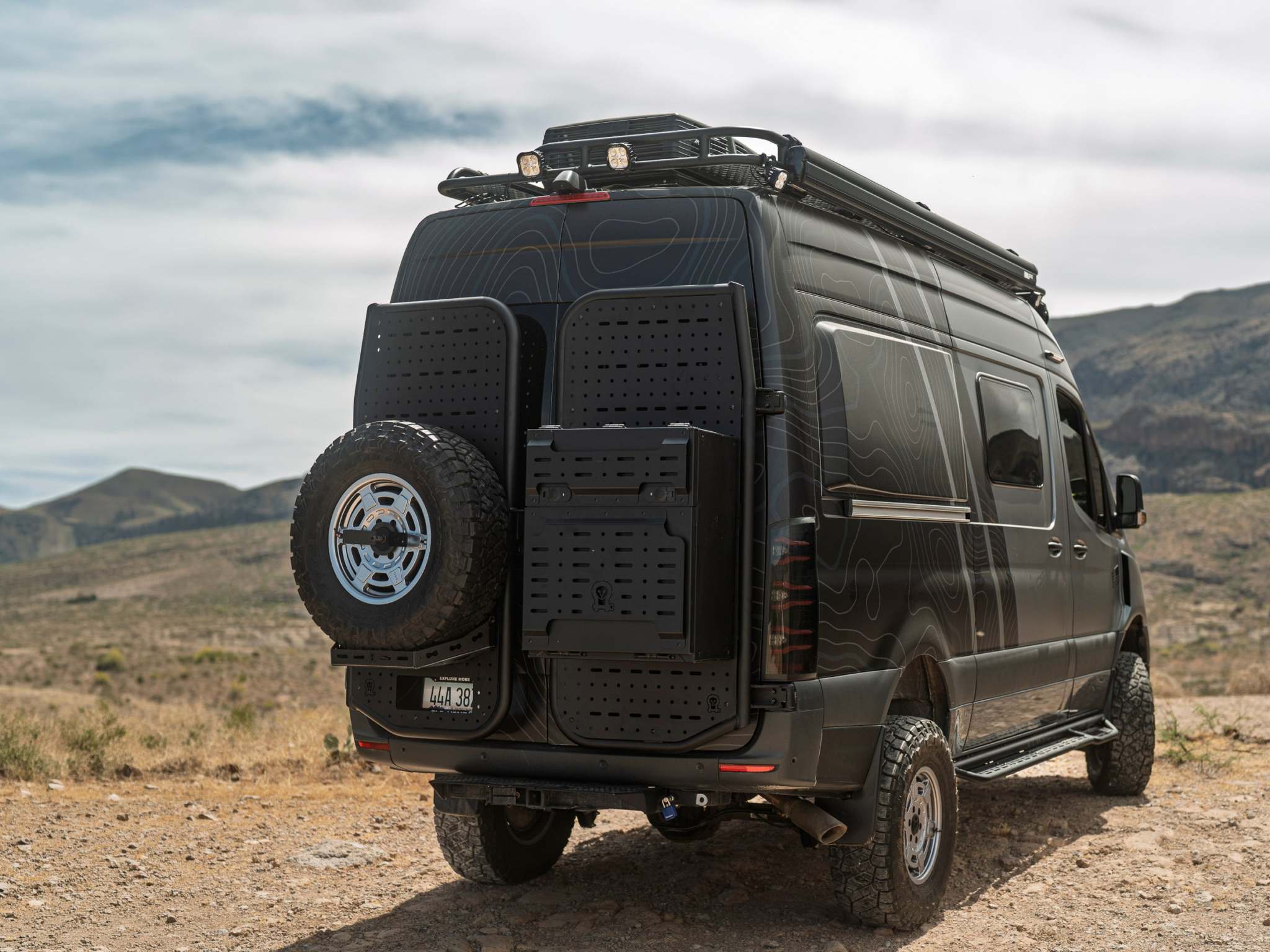 B2 Flex: Sprinter Full Rear Door Carrier (2019+) - Image 10