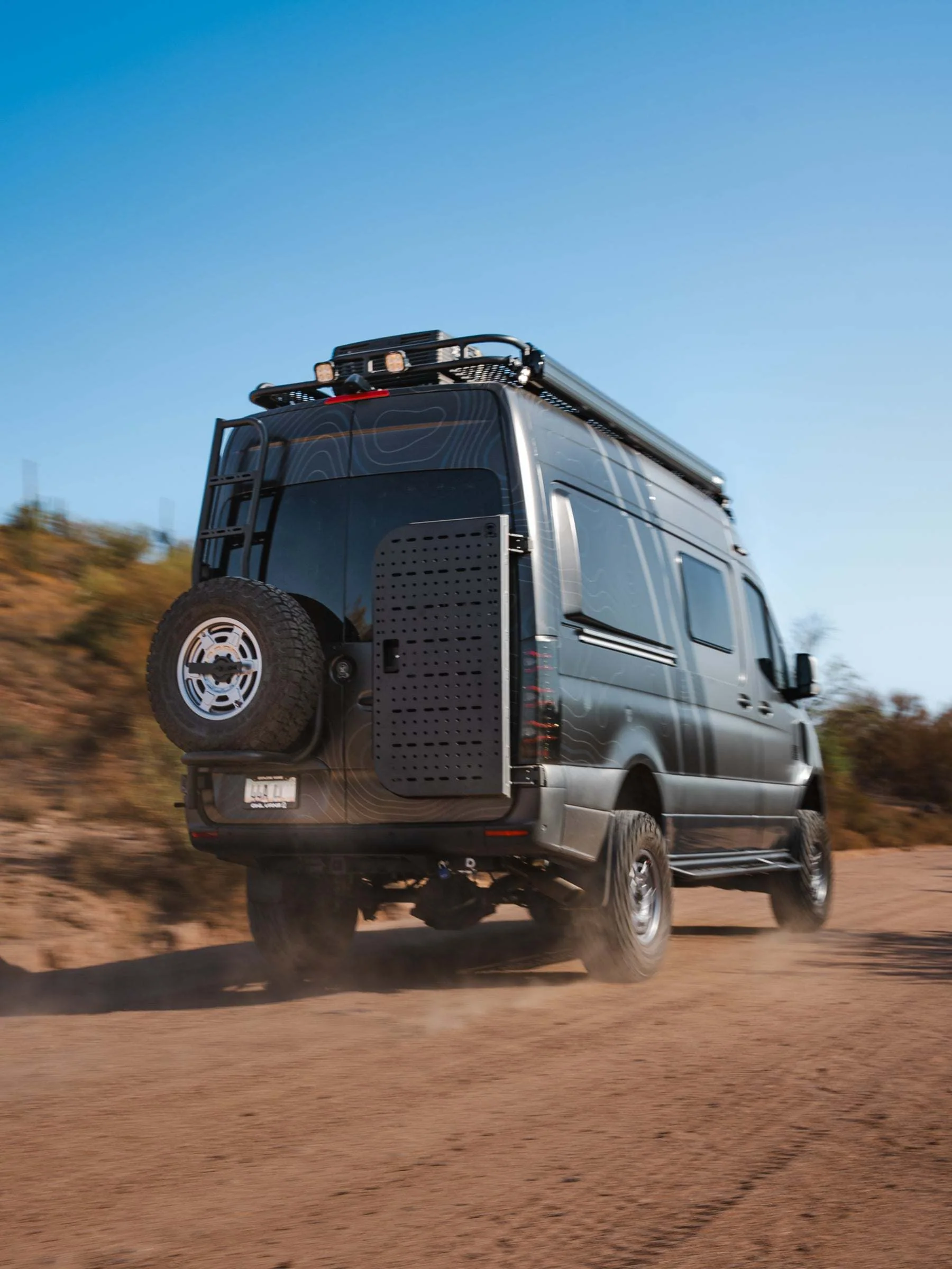 B2: Sprinter Rear Door Cargo Carrier & Bike Rack (2019+) - Image 4