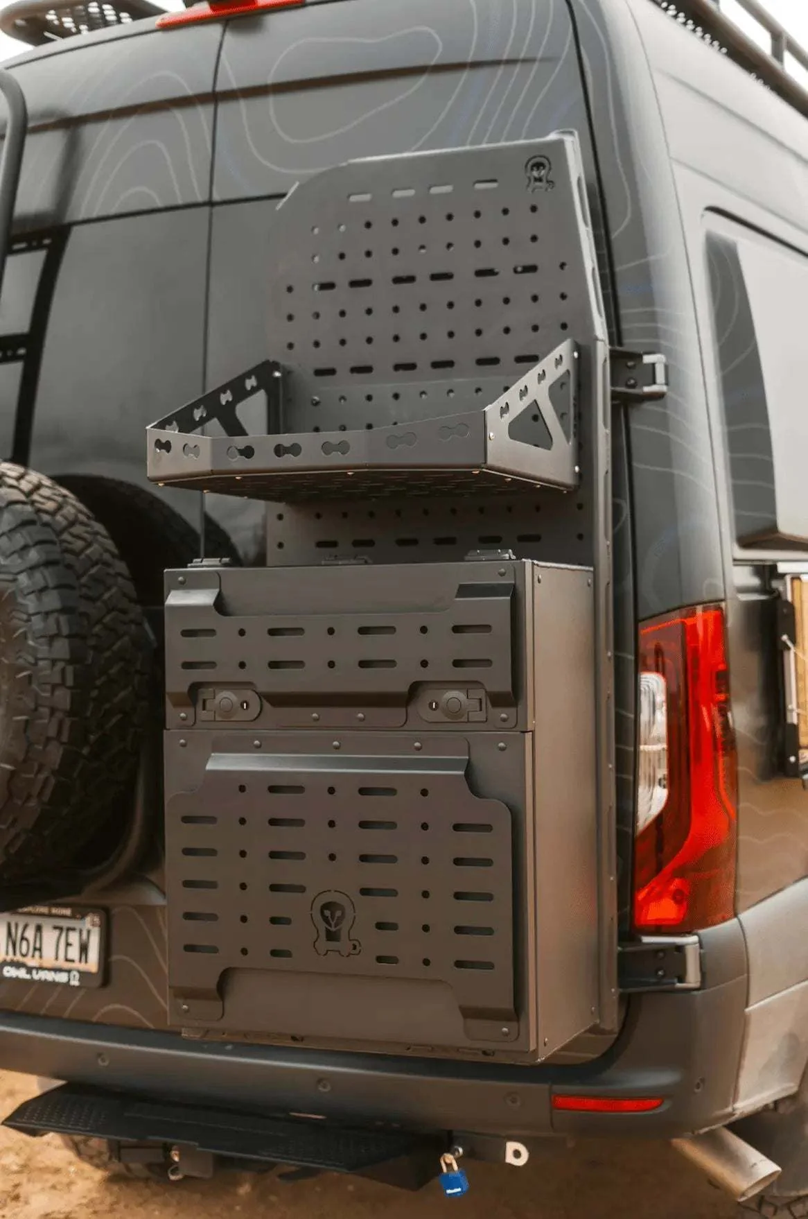 B2 Pro: Sprinter Rear Door Cargo Carrier & Bike Rack (2019+) - Image 6