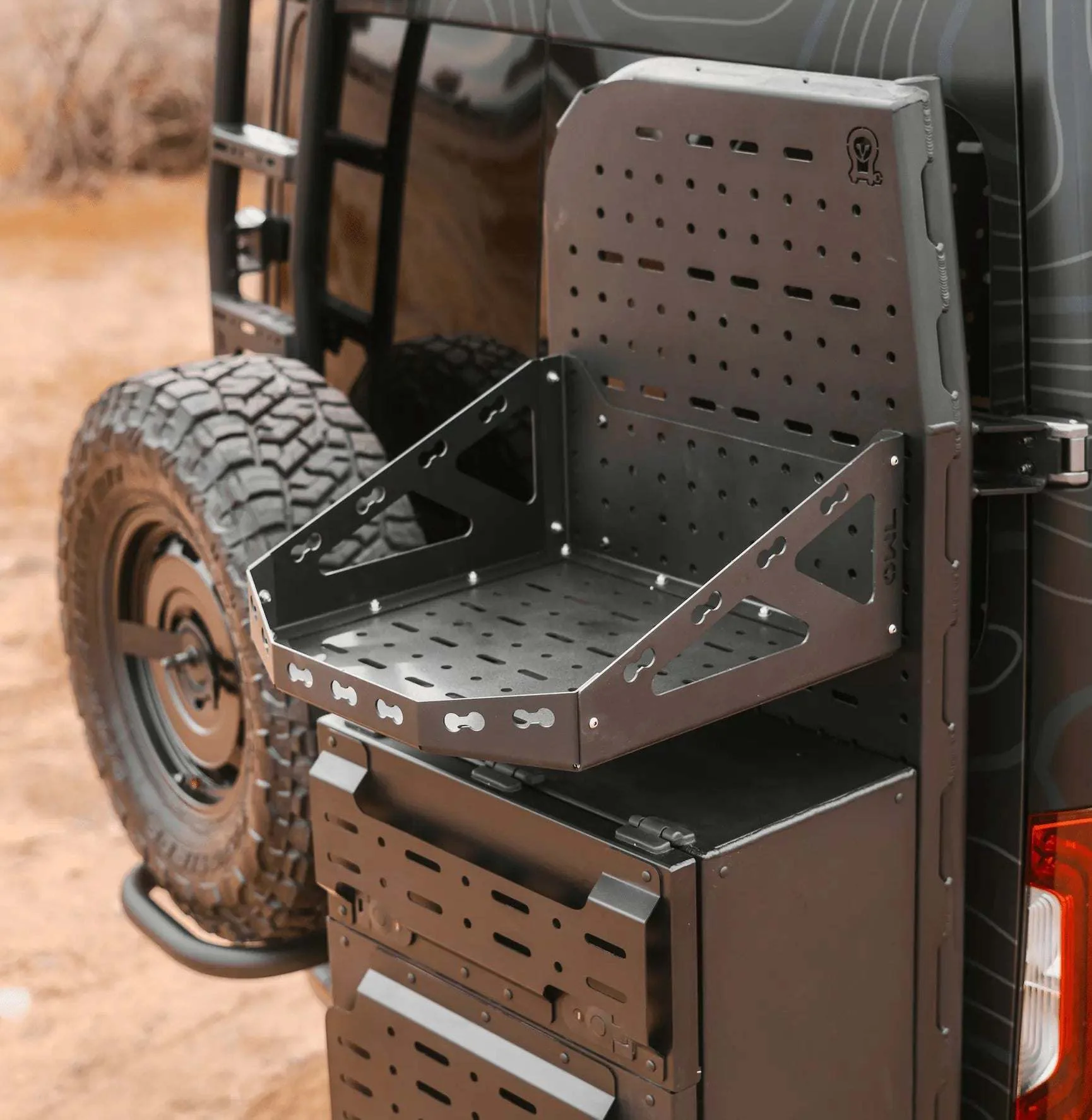 B2 Pro: Sprinter Rear Door Cargo Carrier & Bike Rack (2019+) - Image 7