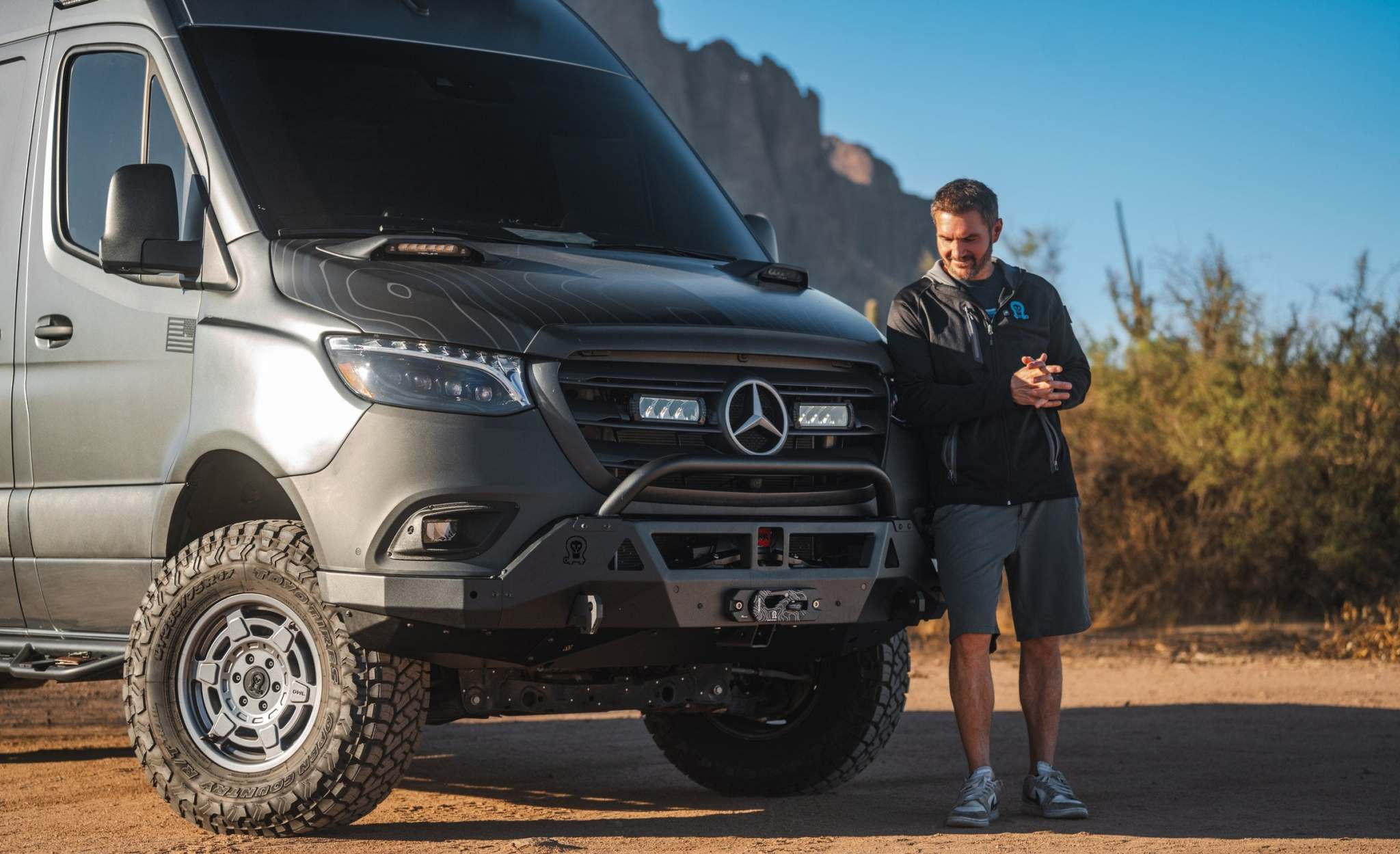 Adax Pro: Front Bumper for Mercedes Sprinter Vans (2019+) - Image 5