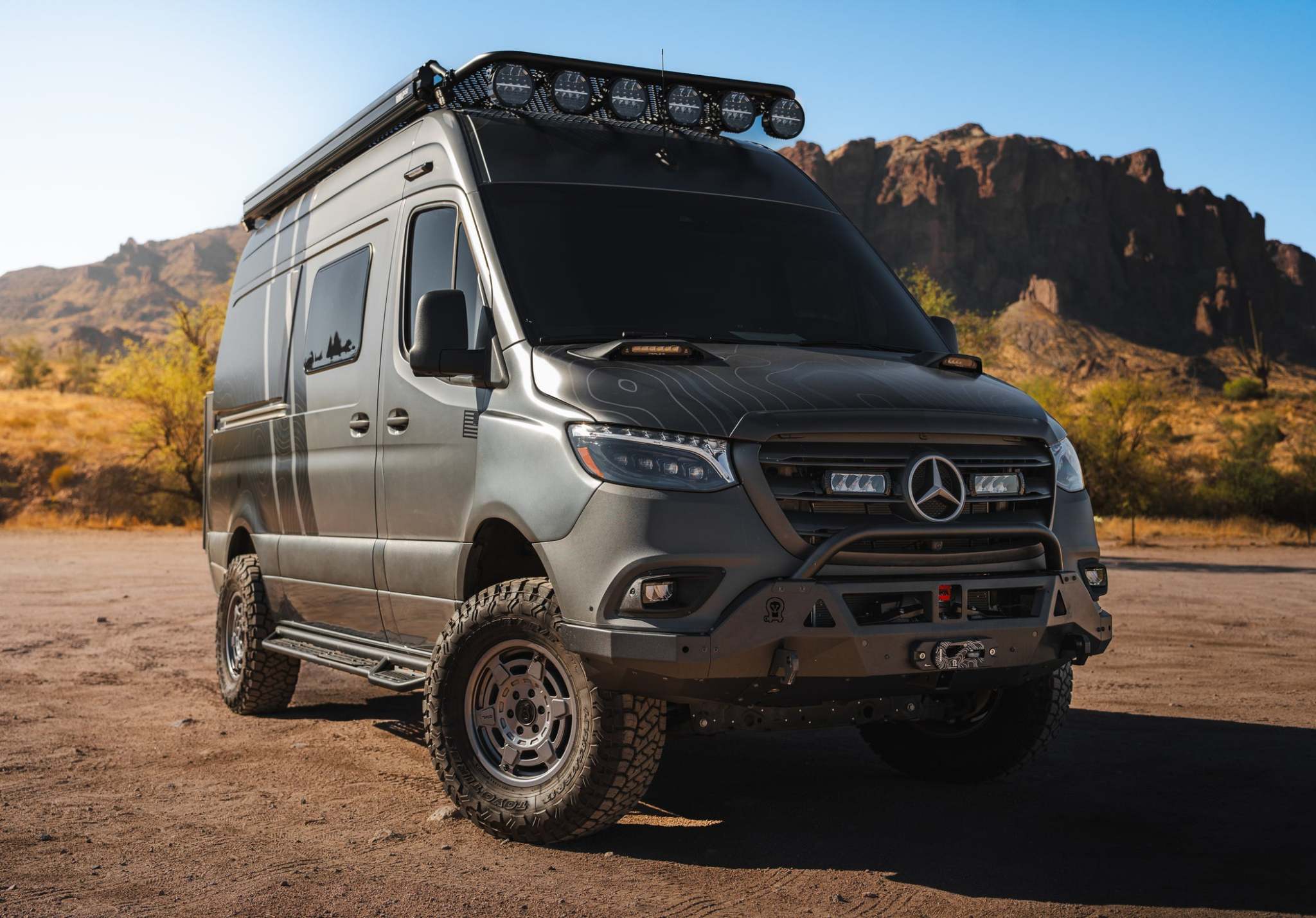 Adax Pro: Front Bumper for Mercedes Sprinter Vans (2019+) - Image 8