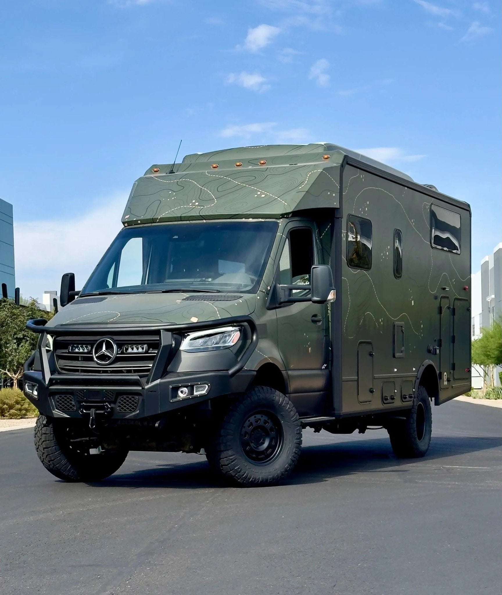 Ridgeline MAX: Full Coverage Bumper for Mercedes Sprinter Vans (2019+) - Image 6