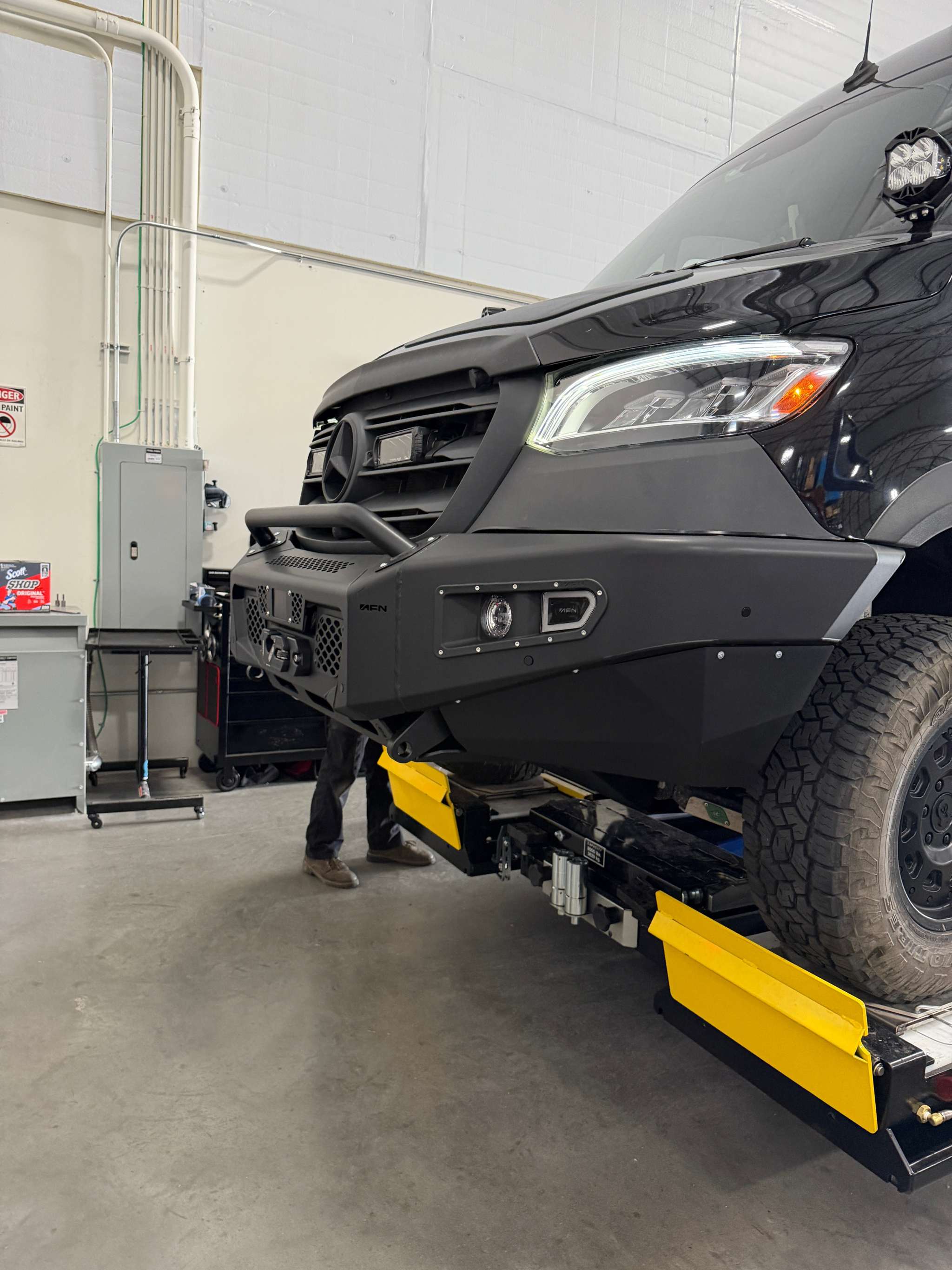 Ridgeline PreRunner: Full Coverage Bumper for Mercedes Sprinter Vans (2019+) - Image 5