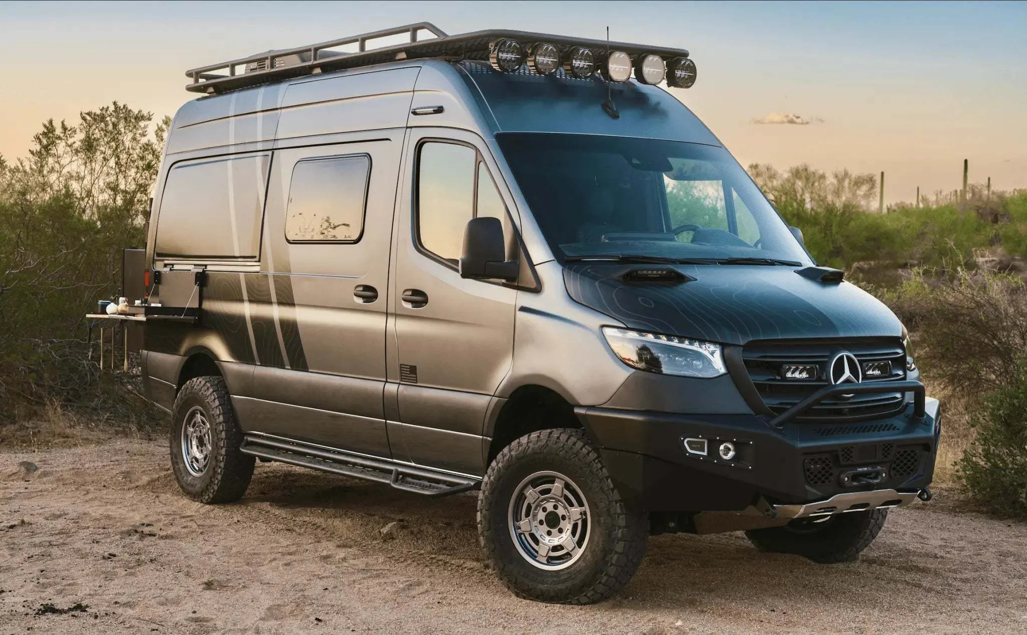 Ridgeline PreRunner: Full Coverage Bumper for Mercedes Sprinter Vans (2019+) - Image 6