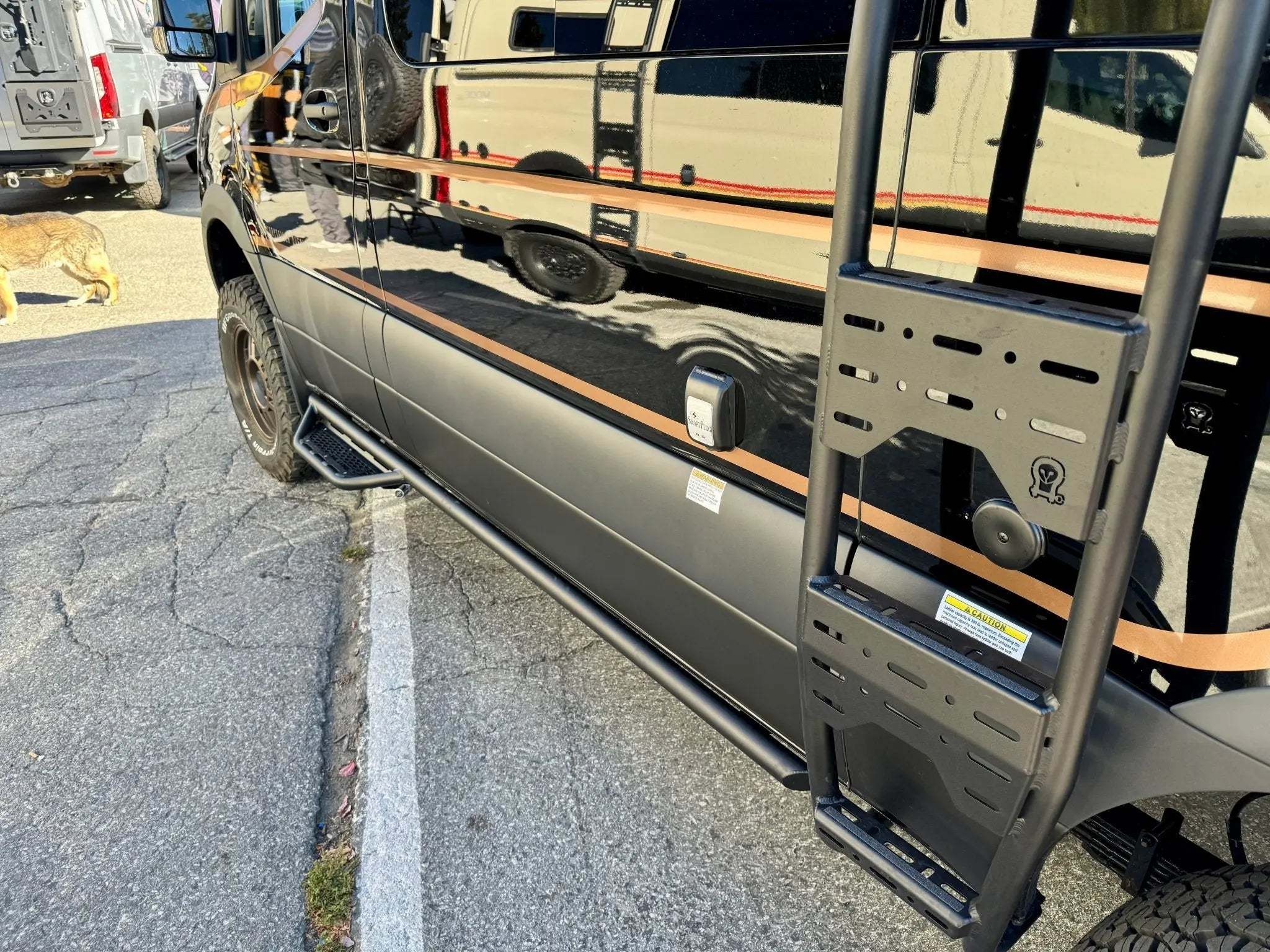 Trail Side Steps for Mercedes 144" Sprinter Vans (2007+) - Image 4