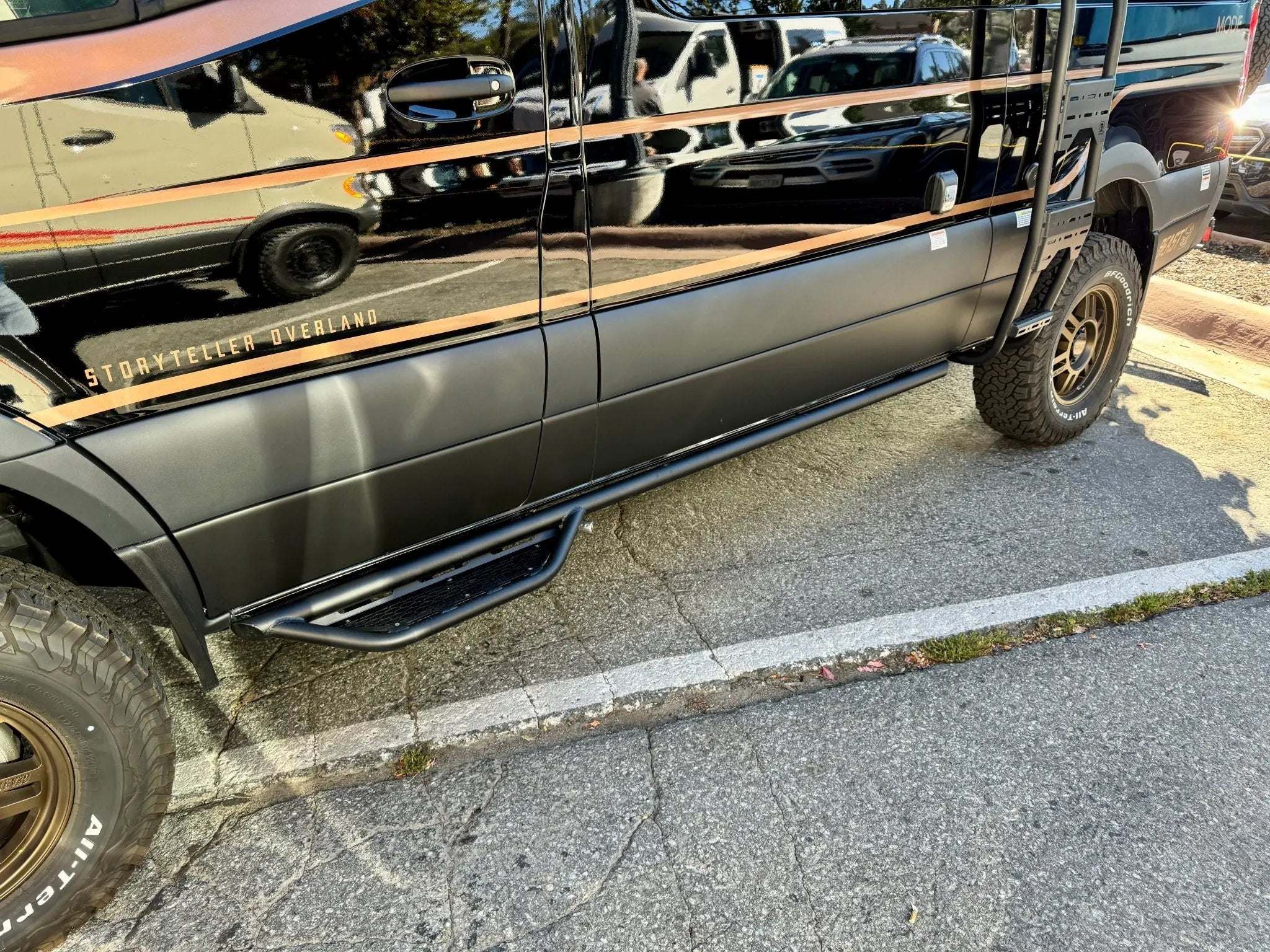 Trail Side Steps for Mercedes 144" Sprinter Vans (2007+) - Image 5