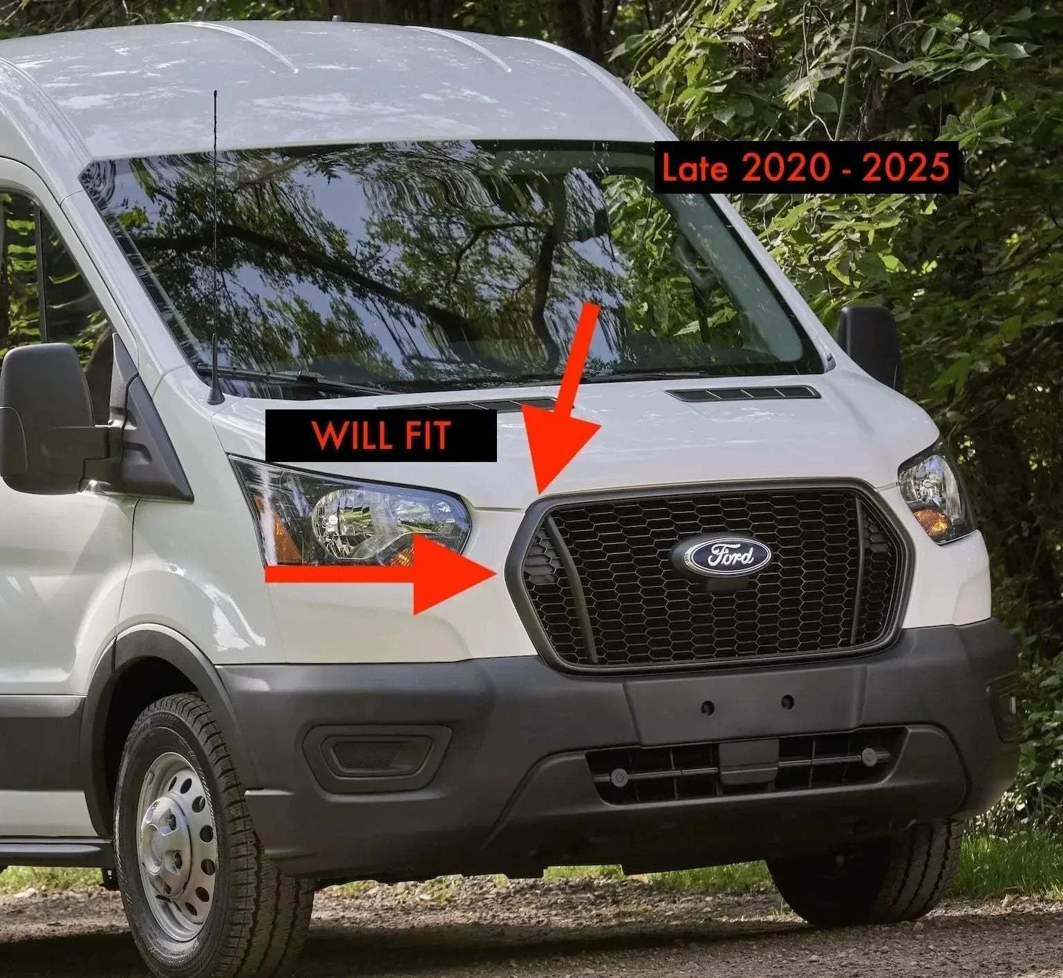 Transit Aero Hood Spoiler (2021+) - Image 7